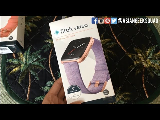 fitbit versa special edition lavender