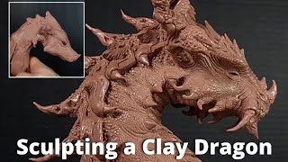 Sculpting a Clay Dragon From Start to Finish | Time-lapse Video