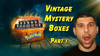 Nostalgia Mystery Boxes Have VINTAGE Pokemon Cards Inside!