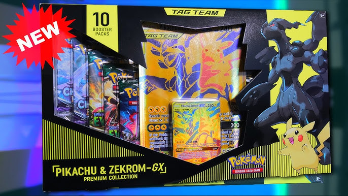 Pokemon Pikachu & Zekrom - GX Premium Collection