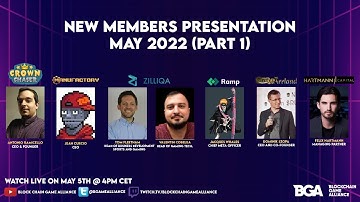 New Member Presentation May 2022 (Part1)