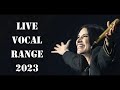 Laura Pausini - Live Vocal Range 2023