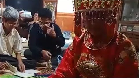 Lẩu then tăng chức then Hải Nam, trích đoạn khai bóc trong lễ lẩu then, lễ trưa 16/2/2025 ÂL