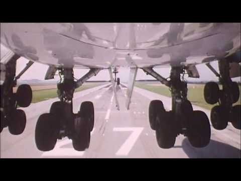 लैंडिंग गियर कैमरा | उड़ान लैंडिंग व्हील | 747 लैंडिंग गियर रिट्रेक्शन | विमान की लैंडिंग