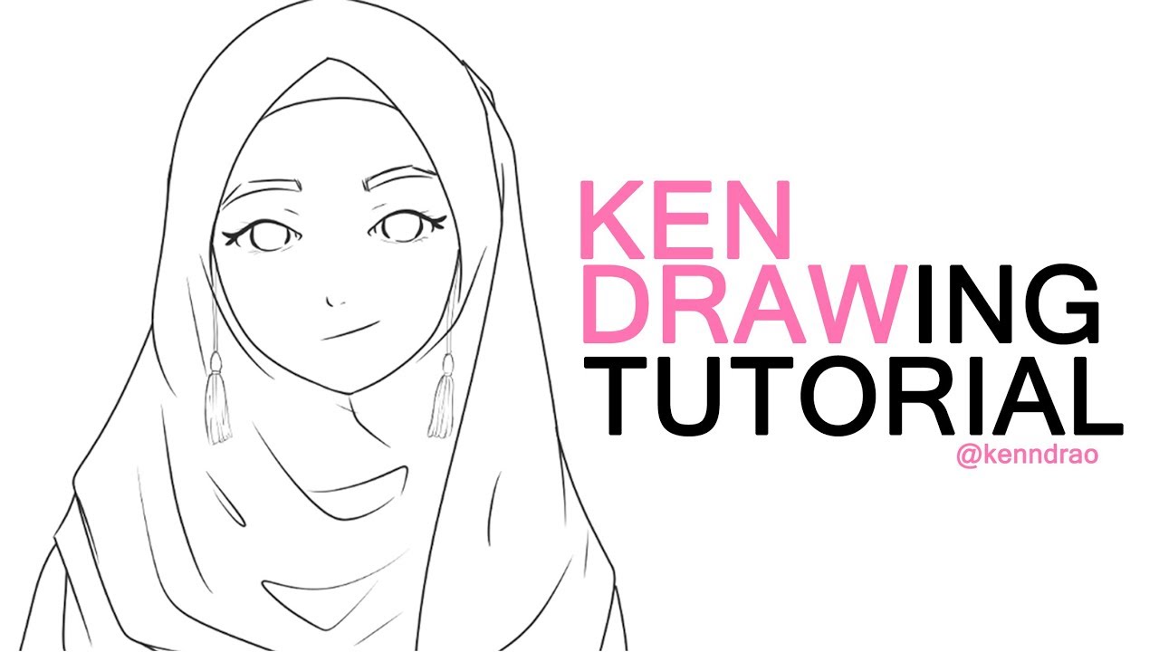Tutorial Sketsa Muslimah Untuk Pemula Youtube