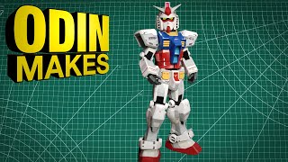 Odin Makes: RX-78-2 Gundam cosplay full body with legs!