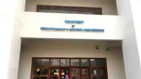 Welcome to my department.... mechatronics engineering,