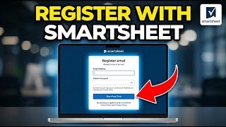 How to register with Smartsheet for project tracking - Beginner Guide