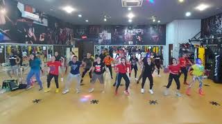 Sour Candy || Blackpink Ft Lady Gaga || Zumba by lely herly