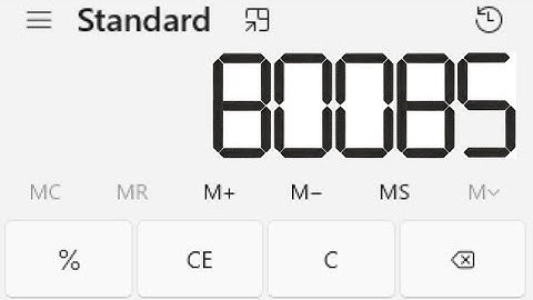 Microsoft Windows 10 Calculator Any% Speedrun
