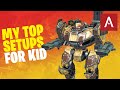 War Robots - KID TITAN Recommended Setups 2020 WR Max Gameplay