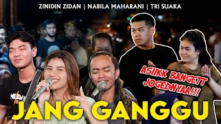 JANG GANGGU - SHINE OF BLACK (LIVE NGAMEN) ZINIDIN ZIDAN FT. NABILA MAHARANI & TRI SUAKA