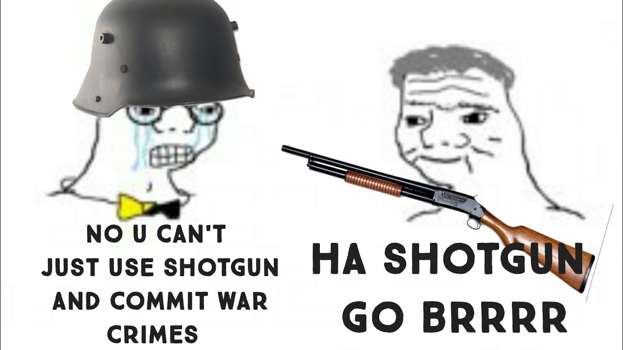 Doing Iconic Ww1 Shotgun Meme In Roblox Ww2 Youtube - roblox ww2 meme