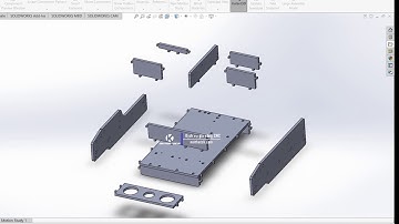 Mô phỏng lắp ráp hộp gỗ - gia công cắt CNC 2D