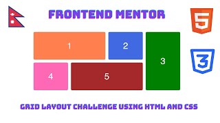 Responsive Web Design: Testimonials Grid Section | CSS Grid Tutorial | In Nepali