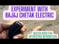 Experiment with bajaj chetak   must watch bajajchetakurbane bajajchetakpremium