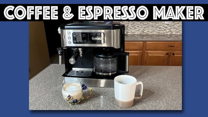 De'Longhi Combination Espresso/Coffee Machine - Stainless Steel BCO430