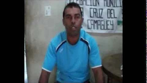 "Denuncia. Wilfredo Oliva Vega, activista de Derec...