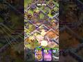 coc ground attack in Town hall 16 #clashofclans #th16rootriderattack #shortvideos #shortvideos