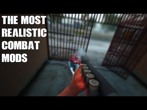 THESE Are the most HYPER Realistic Combat Mods in GTA 5