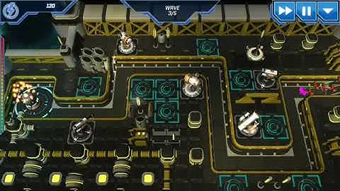 Sci Fi Tower Defense  Module TD Gameplay