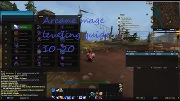 Mage BFA 10 20 leveling guide Shadowlands prepatch