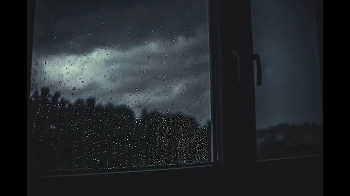 Soothing Sounds For Sleep, 8 hours of Rain, Thunder, and Owl Hooting - Looking Out On The Storm