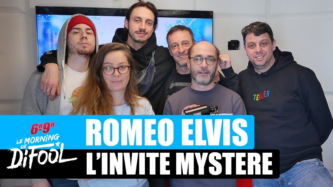 romano mazda Roméo Elvis - L'invité mystère #MorningDeDifool