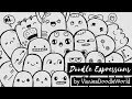 Doodle Art | Cute Faces | Expressions | Doodle Art For Beginners | Doodles by Vinnie's Doodle World