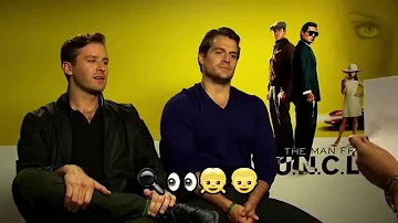 The Man From U.N.C.L.E.' Stars Decode Emoji Spy Movies