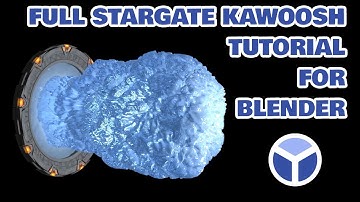 Stargate Kawoosh - Full Blender Tutorial