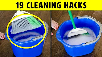How do you clean a floor without a vacuum cleaner?