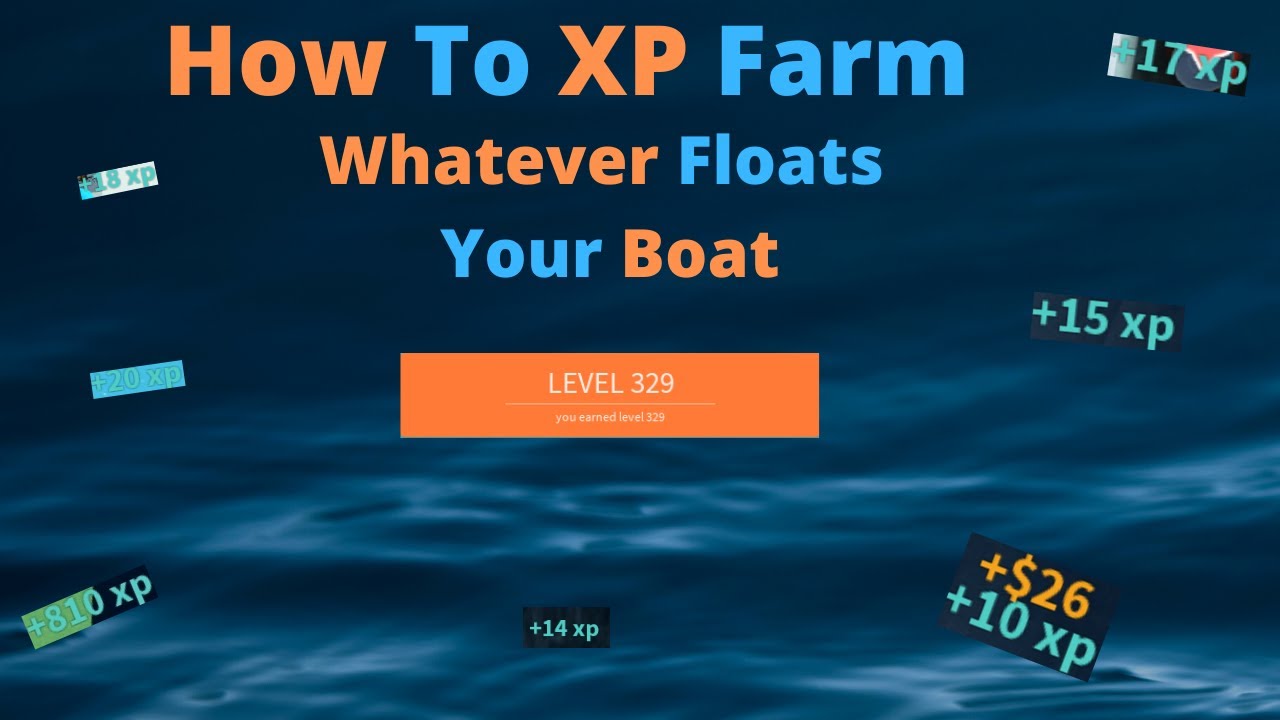 roblox whatever floats your boat tutorial