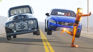 Will these Cars still Drive after Crashing? #171 - BeamNG Drive | CRASHdriven