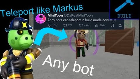 How to make npcs teleport like in docks in piggy build mode