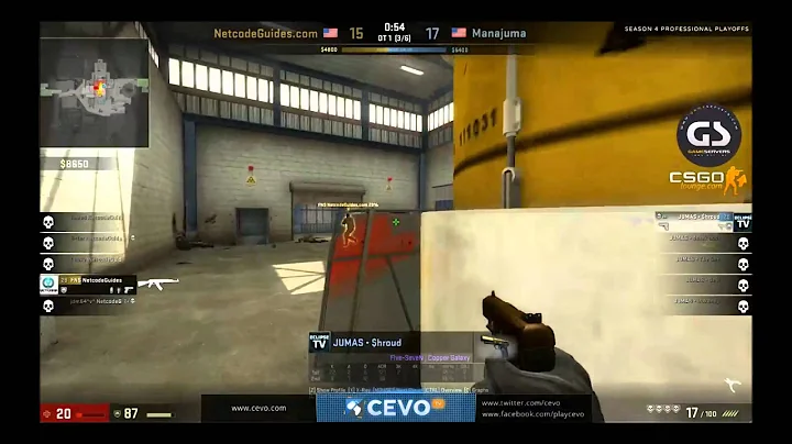 Shroud Clutch Ace | Manajuma vs. NetcodeGuides.com | de_nuke