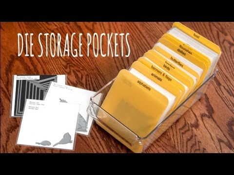 Video: Die Storage + Giveaway - Jennifer McGuire Ink