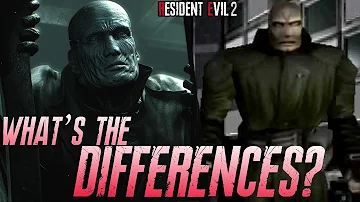 Mr X Resident Evil 2 Remake - (Differences with the Original and Remake of MR X)