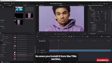 TUTORIAL | Fancy YouTube Lower Thirds: DaVinci Resolve Pack