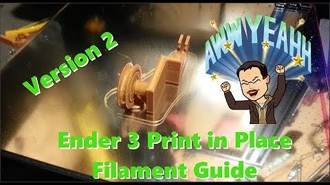 V2 Ender 3 Filament Guide with Printable Bearing!
