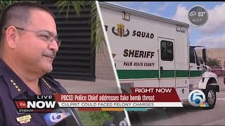 Bomb threat investigation at local hight school