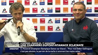 Quand Fabien Galthié charrie Antoine Dupont après sa bourde en fin de match