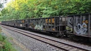 Empty CSX Coal Train