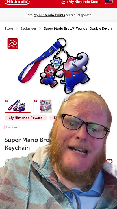 Super Mario Bros.™ Wonder Double Keychain - Nintendo Official Site