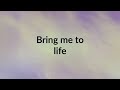 Evanescence Bring Me To Life Lyrics