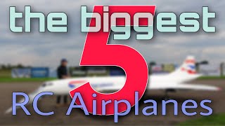 เครื่องบิน RC ที่ใหญ่ที่สุดในโลก 5 ลำในปี 2022 และฉากการบินที่น่าตื่นตาตื่นใจและความถี่ต่ำ