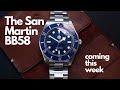 The San Martin BB58 Blue Homage - Full Video Coming this week!