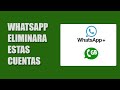 WhatsApp eliminara cuentas de WhatsApp plus📱(si tienes alguna estas app bórralas de inmediato)