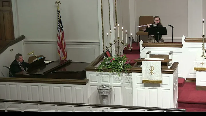 Jessica Menser (flute) & Chris Tolliver (piano) pl...