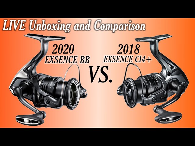 LIVE Unboxing of 20 SHIMANO Exsence BB and Comparison with Exsence